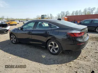 2019 Honda Insight EX with VIN 19XZE4F53KE012804, listed as a Copart auction lot 53758625 with 107,333 mi miles and Salvage Title. Bid and sale history available at carsss.com. Image 2.