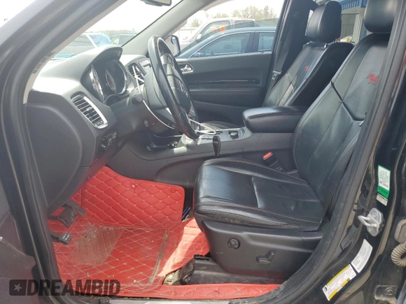 2012 Dodge Durango R/T with VIN 1C4SDJCT8CC301577, listed as a Copart auction lot 55934735 with 127,691 mi miles and Salvage title. Bid and sale history available at DreamBid. Image 7.
