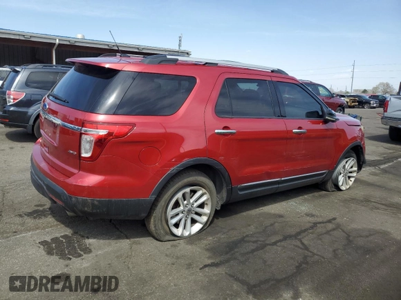 2011 Ford Explorer XLT with VIN 1FMHK8D84BGA43001, listed as a Copart auction lot 52683645 with 181,391 mi miles and Salvage Title. Bid and sale history available at carsss.com. Image 3.