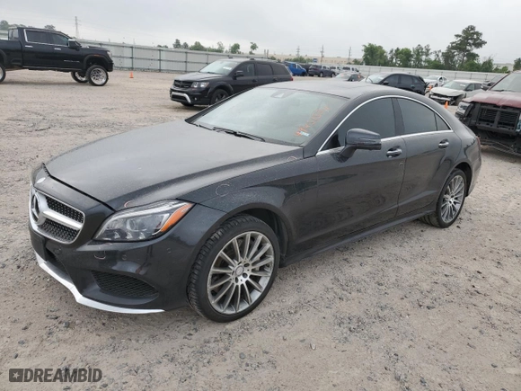 2016 Mercedes-Benz CLS-Class CLS 550 with VIN WDDLJ7DB8GA178361, listed as a Copart auction lot 49451534 with 99,732 mi miles and Salvage Title. Bid and sale history available at carsss.com. Image 1.