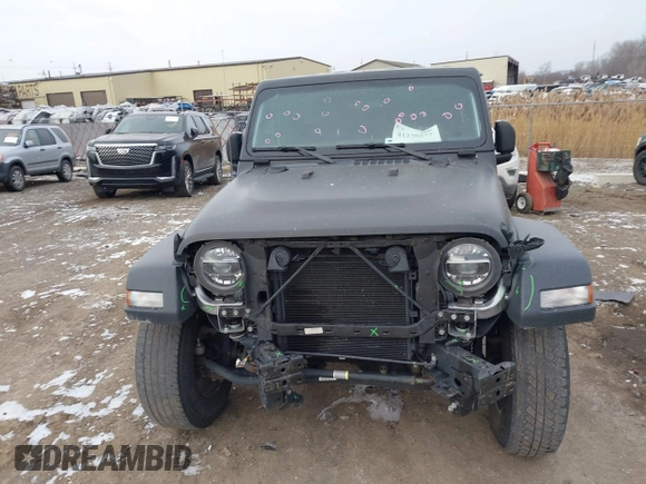 2021 Jeep Wrangler Unlimited Willys with VIN 1C4HJXDN7MW628767, listed as a IAAI auction lot 41270277 with 35,348 mi miles and . Bid and sale history available at DreamBid. Image 13.