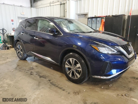 2023 Nissan Murano S with VIN 5N1AZ2AJ9PC124298, listed as a Copart auction lot 48631055 with 66,445 mi miles and Clean Title. Bid and sale history available at carsss.com. Image 4.