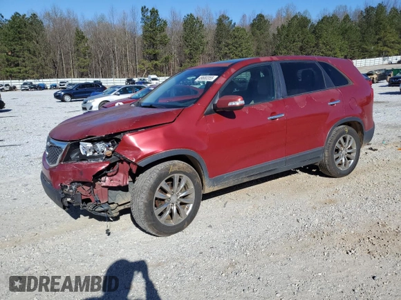 2011 Kia Sorento EX with VIN 5XYKU4A29BG029482, listed as a Copart auction lot 49680355 with 233,580 mi miles and Salvage Title. Bid and sale history available at carsss.com. Image 1.