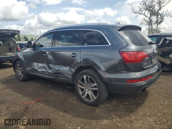 2013 Audi Q7 3.0T Premium Plus with VIN WA1LGAFE5DD002126, listed as a Copart auction lot 51443185 with 155,358 mi miles and Salvage Title. Bid and sale history available at carsss.com. Image 2.