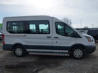 2017 Ford Transit Passenger XL with VIN 1FMZK1CMXHKA57730, listed as a IAAI auction lot 41835172 with 6,791 mi miles and . Bid and sale history available at DreamBid. Image 13.