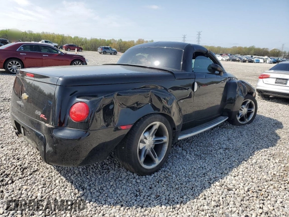 2003 Chevrolet SSR LS z VIN 1GCES14P23B103054, wystawiony jako Copart lot #50783055 z przebiegiem 94 611 mil mil oraz Szkoda całkowita • Salvage title. Historia ofert i sprzedaży dostępna na DreamBid. Obrazek 3.