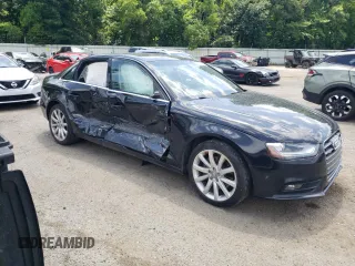 2013 Audi A4 Premium Plus with VIN WAUFFAFL5DN007757, listed as a Copart auction lot 59131035 with 115,414 mi miles and Clean title. Bid and sale history available at DreamBid. Image 4.