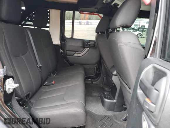 2018 Jeep Wrangler JK Unlimited Sport S with VIN 1C4BJWDG0JL818800, listed as a Copart auction lot 88286715 with 114,011 mi miles and Salvage Title. Bid and sale history available at carsss.com. Image 11.