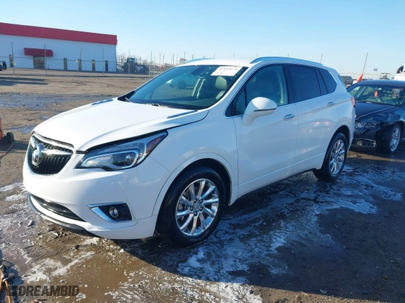 2020 Buick Envision Essence with VIN LRBFXCSA0LD051426, listed as a IAAI auction lot 41132973 with 60,439 mi miles. Bid and sale history available at carsss.com. Image 18.