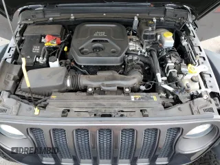 2022 Jeep Wrangler Unlimited Rubicon with VIN 1C4HJXFN9NW256461, listed as a Copart auction lot 43188065 with 26,944 mi miles and Salvage title. Bid and sale history available at DreamBid. Image 12.