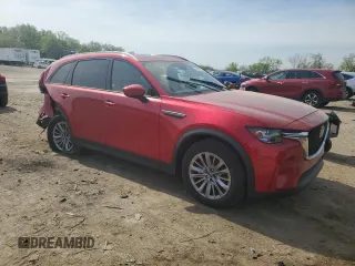 2024 Mazda CX-90 Preferred Plus z VIN JM3KKCHD2R1148192, wystawiony jako Copart lot #54150755 z przebiegiem 24 058 mil mil oraz Nie do naprawy. Historia ofert i sprzedaży dostępna na DreamBid. Obrazek 4.