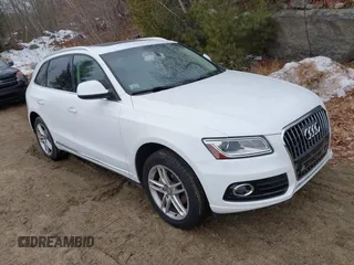 2015 Audi Q5 Premium Plus with VIN WA1LFAFP8FA047117, listed as a IAAI auction lot 41634963 with 104,592 mi miles and . Bid and sale history available at DreamBid. Image 1.