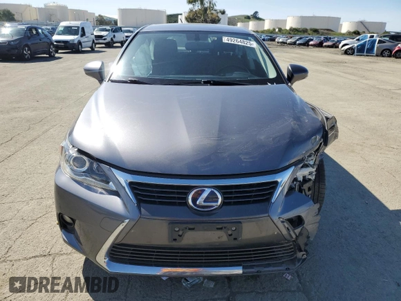 2016 Lexus CT 200h z VIN JTHKD5BH3G2276800, wystawiony jako Copart lot #49264825 z przebiegiem 82 841 mil mil oraz Szkody całkowita. Historia ofert i sprzedaży dostępna na DreamBid. Obrazek 5.