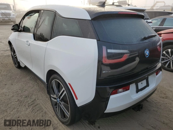 2017 BMW i3 with VIN WBY1Z8C38HV892042, listed as a Copart auction lot 75286944 with 73,573 mi miles and Salvage Title. Bid and sale history available at carsss.com. Image 6.