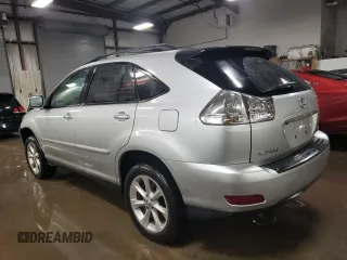 2009 Lexus RX 350 with VIN 2T2HK31U09C126826, listed as a Copart auction lot 52184505 with 114,613 mi miles and Salvage Title. Bid and sale history available at DreamBid. Image 2.