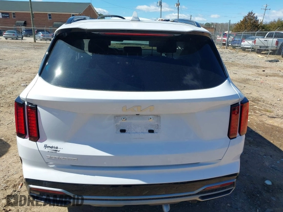 2023 Kia Sorento S with VIN 5XYRL4LC7PG238881, listed as a IAAI auction lot 41742716 with 7,094 mi miles and . Bid and sale history available at DreamBid. Image 16.