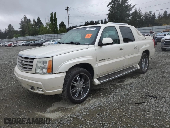 2005 Cadillac Escalade EXT z VIN 3GYEK62N45G133207, wystawiony jako Copart lot #54935685 z przebiegiem 131 962 mil mil oraz Szkoda całkowita • Salvage title. Historia ofert i sprzedaży dostępna na DreamBid. Obrazek 1.