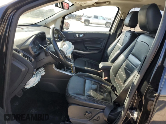 2018 Ford EcoSport Titanium z VIN MAJ3P1VEXJC212722, wystawiony jako Copart lot #48796765 z przebiegiem 119 452 mil mil oraz Szkoda całkowita • Salvage title. Historia ofert i sprzedaży dostępna na DreamBid. Obrazek 7.