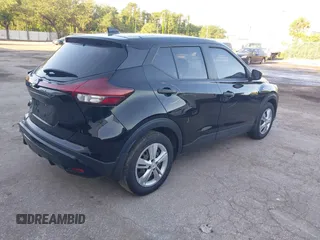 2021 Nissan Kicks S with VIN 3N1CP5BV1ML495433, listed as a IAAI auction lot 41972333 with 65,279 mi miles and . Bid and sale history available at DreamBid. Image 4.