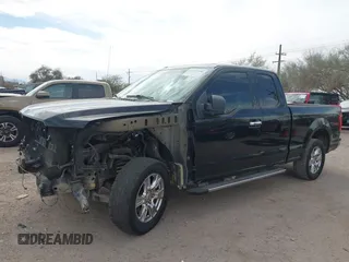 2016 Ford F-150 XL with VIN 1FTEX1C83GFB68053, listed as a IAAI auction lot 41537350 with 135,792 mi miles and . Bid and sale history available at carsss.com. Image 6.