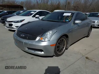 2003 Infiniti G35 w/Leather z VIN JNKCV54E93M210383, wystawiony jako IAAI lot #41809901 z przebiegiem 256 329 mil mil oraz . Historia ofert i sprzedaży dostępna na DreamBid. Obrazek 2.