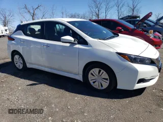 2022 Nissan LEAF S z VIN 1N4AZ1BVXNC561522, wystawiony jako Copart lot #50180835 z przebiegiem 20 888 mil mil oraz Szkoda całkowita • Salvage title. Historia ofert i sprzedaży dostępna na DreamBid. Obrazek 4.