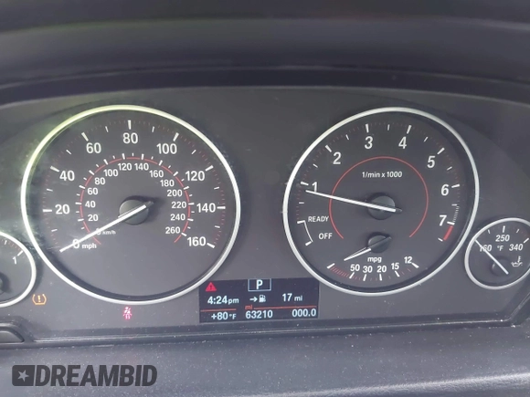 2017 BMW 3 Series 330i with VIN WBA8B9C38HK885309, listed as a IAAI auction lot 41579236 with 63,210 mi miles and . Bid and sale history available at DreamBid. Image 7.