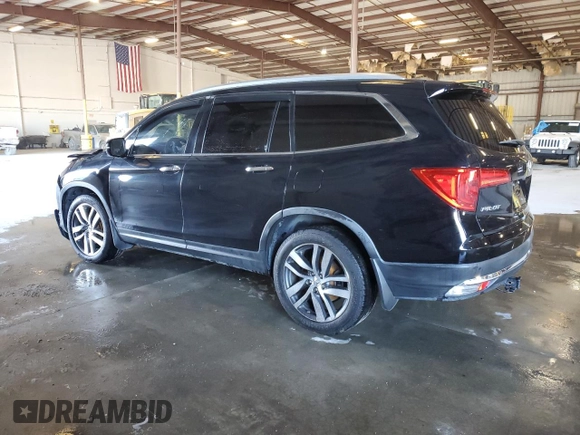 2016 Honda Pilot Elite with VIN 5FNYF6H06GB115707, listed as a Copart auction lot 45553295 with 0 mi miles and Salvage Title. Bid and sale history available at carsss.com. Image 2.