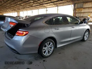 2016 Chrysler 200 LX with VIN 1C3CCCFBXGN186629, listed as a Copart auction lot 47370105 with 119,205 mi miles and Salvage Title. Bid and sale history available at carsss.com. Image 3.