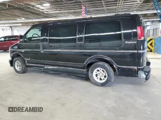 2001 Chevrolet Express Cargo Van YF7 Upfitter with VIN 1GBFG15R011219236, listed as a Copart auction lot 53310835 with 0 mi miles and Clean Title. Bid and sale history available at carsss.com. Image 2.