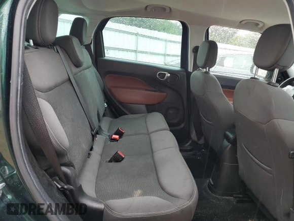 2014 FIAT 500L Trekking with VIN ZFBCFADH3EZ011436, listed as a Copart auction lot 60106865 with 43,232 mi miles and Salvage title. Bid and sale history available at DreamBid. Image 10.