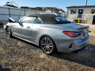 2024 BMW 4 Series 430i z VIN WBA23AT07RCR83768, wystawiony jako Copart lot #81619294 z przebiegiem Nie podano mil oraz Czysty tytuł • Clean title. Historia ofert i sprzedaży dostępna na DreamBid. Obrazek 2.