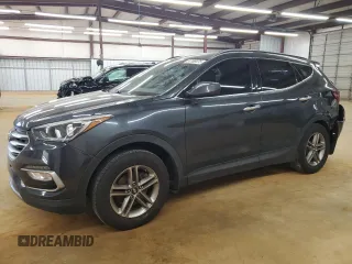 2017 Hyundai Santa Fe 2.4L with VIN 5XYZUDLB0HG494236, listed as a Copart auction lot 51188075 with 134,716 mi miles and Salvage title. Bid and sale history available at DreamBid. Image 1.