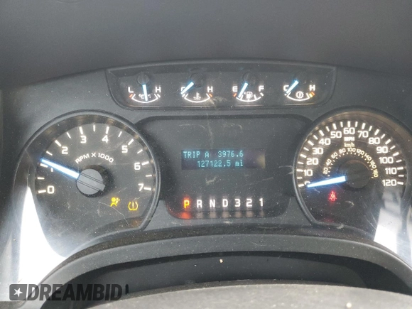2012 Ford F-150 XL with VIN 1FTEX1EM0CKE13970, listed as a Copart auction lot 83695934 with 127,122 mi miles and Salvage Title. Bid and sale history available at carsss.com. Image 9.