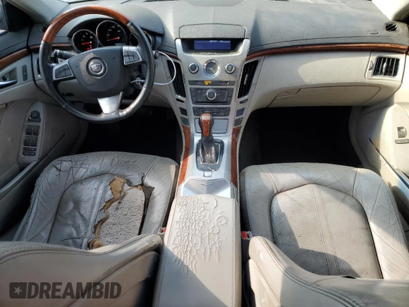 2012 Cadillac CTS Luxury with VIN 1G6DE5E54C0118242, listed as a Copart auction lot 53395325 with 176,841 mi miles and Salvage title. Bid and sale history available at DreamBid. Image 8.
