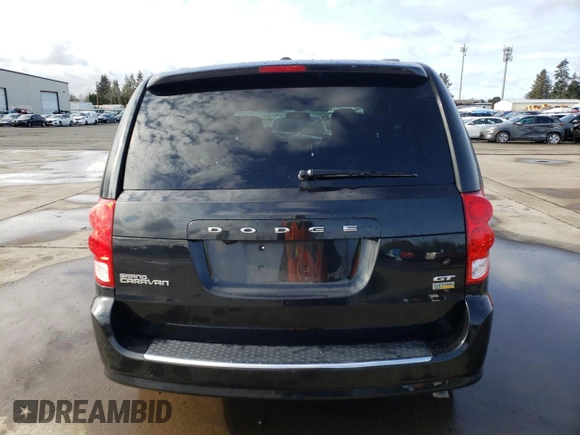 2017 Dodge Grand Caravan GT with VIN 2C4RDGEG3HR700199, listed as a Copart auction lot 51654955 with Not Provided miles and Salvage Title. Bid and sale history available at DreamBid. Image 6.
