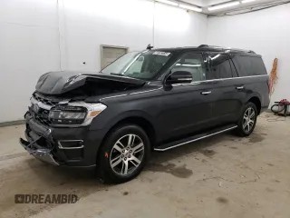 2023 Ford Expedition Max Limited with VIN 1FMJK1K83PEA12224, listed as a Copart auction lot 60762914 with 38,633 mi miles and Clean Title. Bid and sale history available at DreamBid. Image 1.