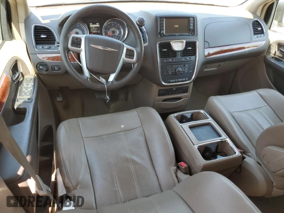2013 Chrysler Town & Country Touring L with VIN 2C4RC1CG8DR646637, listed as a Copart auction lot 50576795 with 114,654 mi miles and Salvage Title. Bid and sale history available at DreamBid. Image 8.