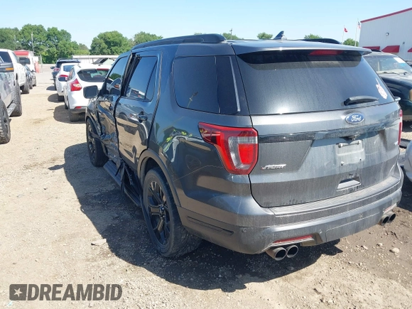 2019 Ford Explorer Sport с VIN 1FM5K8GT6KGA76813, выставлен на аукционе IAAI как лот 41970456 с пробегом 71 624 миль миль и . История ставок и продаж доступна на DreamBid. Изображение 3.