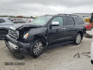 2014 Toyota Sequoia Limited with VIN 5TDJW5G17ES104147, listed as a Copart auction lot 66033014 with 119,534 mi miles and Salvage Title. Bid and sale history available at carsss.com. Image 1.