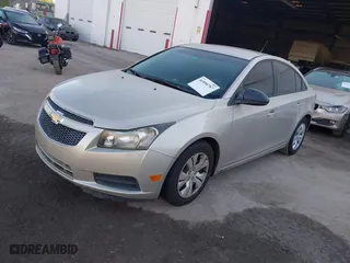 2014 Chevrolet Cruze LS with VIN 1G1PA5SH4E7162376, listed as a IAAI auction lot 41890787 with 128,050 mi miles. Bid and sale history available at carsss.com. Image 2.