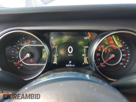 2021 Jeep Gladiator Mojave with VIN 1C6JJTEGXML578689, listed as a Copart auction lot 62963785 with 36,878 mi miles and Salvage title. Bid and sale history available at DreamBid. Image 9.