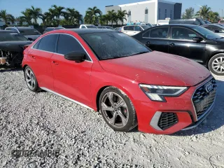 2023 Audi S3 Prestige z VIN WAUJ3DGY1PA035419, wystawiony jako Copart lot #48061495 z przebiegiem 33 488 mil mil oraz Szkoda całkowita • Salvage title. Historia ofert i sprzedaży dostępna na DreamBid. Obrazek 4.