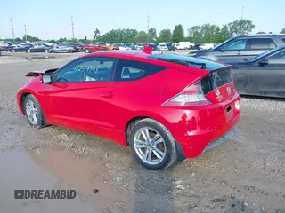 2011 Honda CR-Z EX z VIN JHMZF1D67BS006734, wystawiony jako IAAI lot #42259948 z przebiegiem 47 418 mil mil oraz . Historia ofert i sprzedaży dostępna na DreamBid. Obrazek 3.