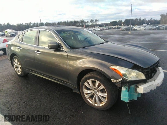 2011 Infiniti M37 with VIN JN1BY1AR6BM374647, listed as a IAAI auction lot 37949396 with 182,645 mi miles. Bid and sale history available at carsss.com. Image 1.