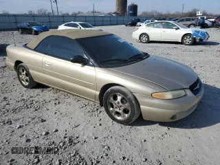 1999 Chrysler Sebring JXi with VIN 3C3EL55HXXT534844, listed as a Copart auction lot 46443745 with 108,563 mi miles and Salvage Title. Bid and sale history available at DreamBid. Image 4.