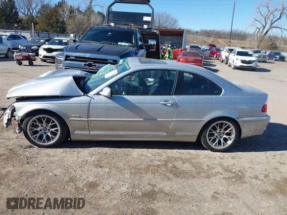 2002 BMW 3 Series 330Ci with VIN WBABN53422JU26630, listed as a IAAI auction lot 41417881 with 104,424 mi miles and . Bid and sale history available at carsss.com. Image 14.