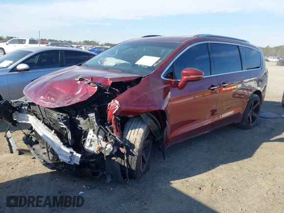 2021 Chrysler Pacifica Touring L z VIN 2C4RC1BG9MR588605, wystawiony jako IAAI lot #41830744 z przebiegiem 106 937 mil mil oraz . Historia ofert i sprzedaży dostępna na DreamBid. Obrazek 17.