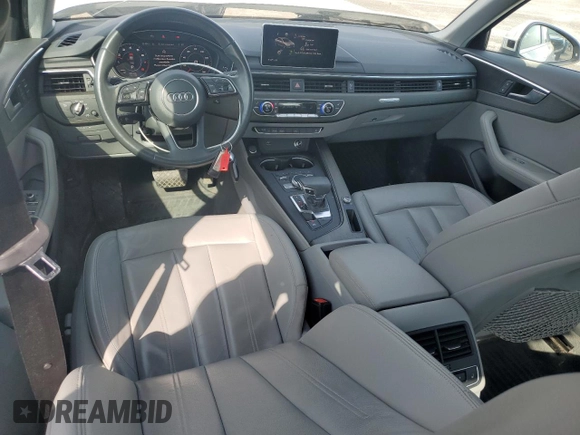 2019 Audi A4 Premium Plus with VIN WAUENAF42KN012127, listed as a Copart auction lot 54687105 with 68,245 mi miles and Salvage Title. Bid and sale history available at carsss.com. Image 8.