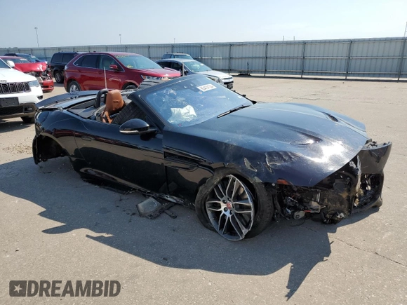 2023 Jaguar F-Type with VIN SAJD85EE8PCK82636, listed as a Copart auction lot 65414134 with Not Provided miles and Salvage Title. Bid and sale history available at DreamBid. Image 4.